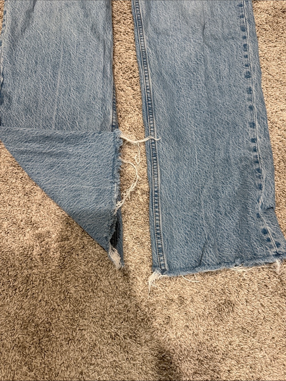 Abercrombie High Rise Loose Straight-Leg Jeans - Picture 3 of 4
